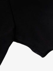 Cutout Rhinestone Short Sleeve Tee