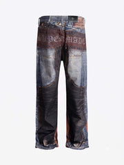 Western Trompe-l'œil Jeans