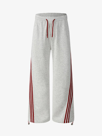 Striped Loose Drape Pants 