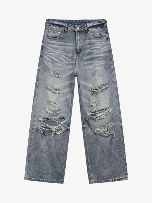 Jeans im Distressed-Look