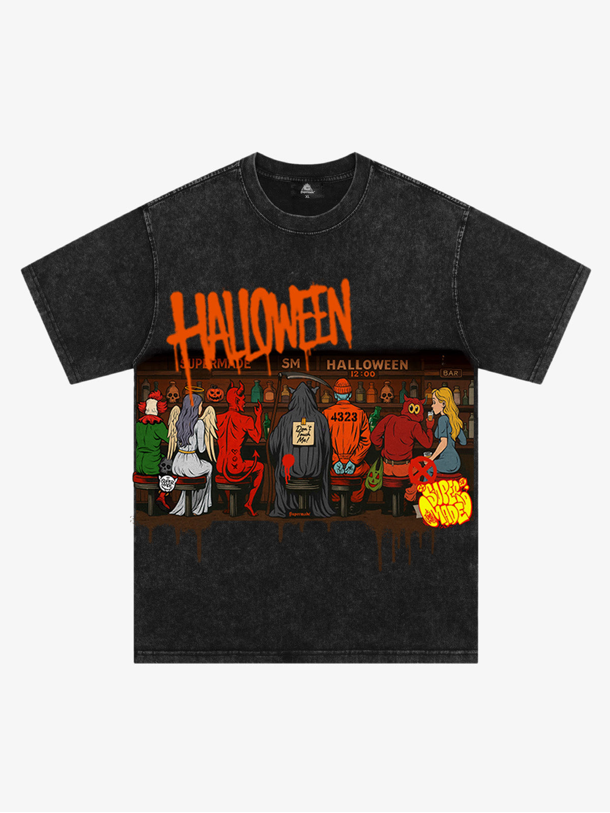 Thesupermade Halloween Pub Party T-shirt 