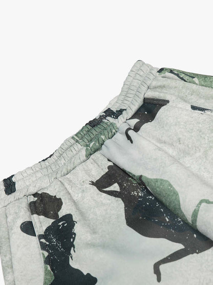 Camouflage-Silhouette-Grafikset