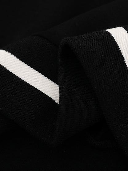 Appliqué Logo V-Neck Sweatshirt