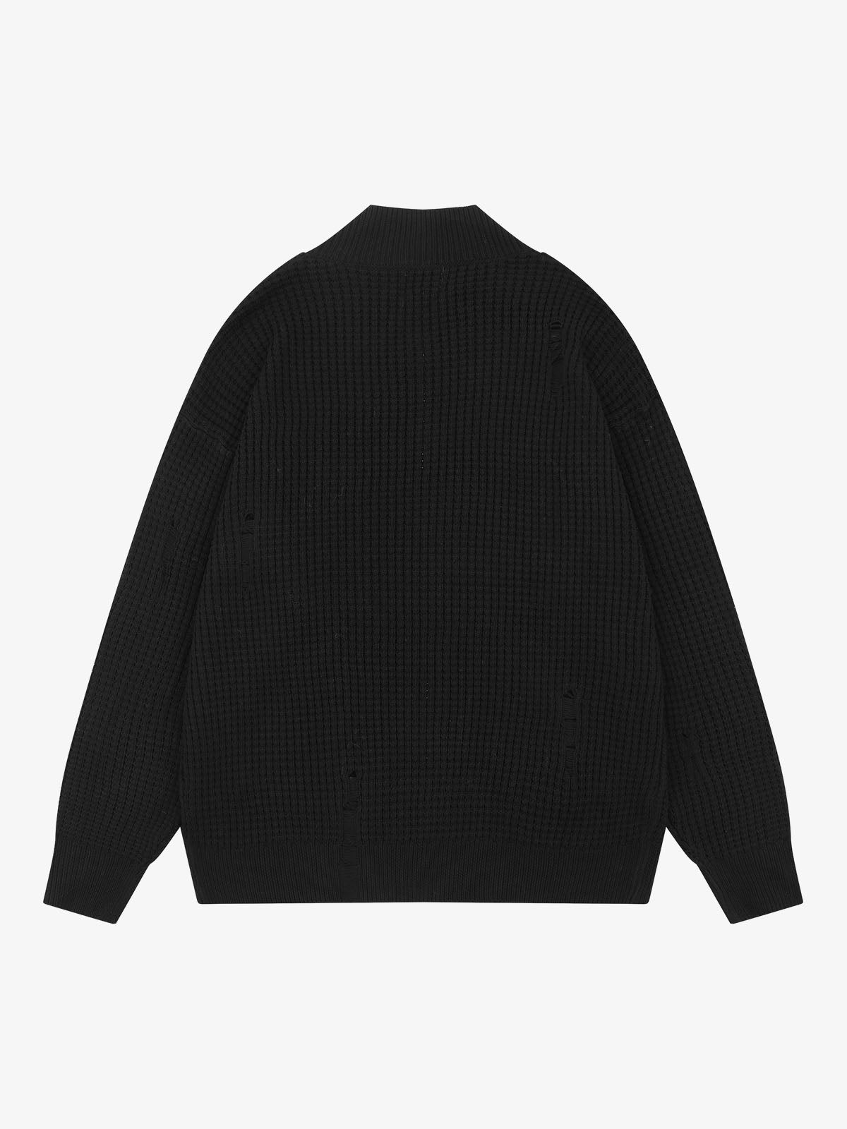 Strickjacke mit Abzeichenknöpfen