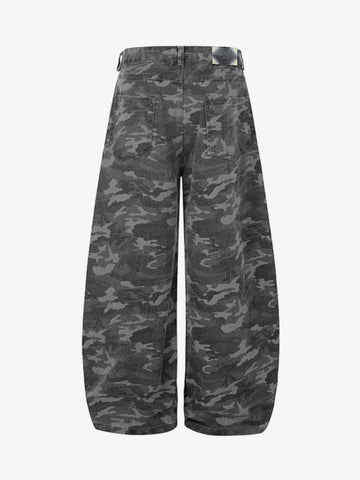 Jean camouflage cintré