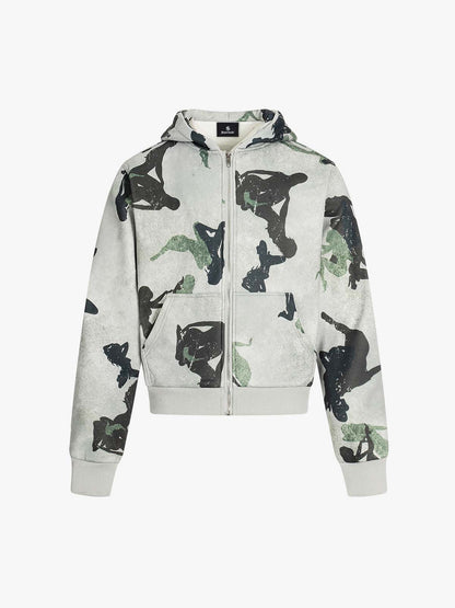 Camouflage-Silhouette-Grafikset