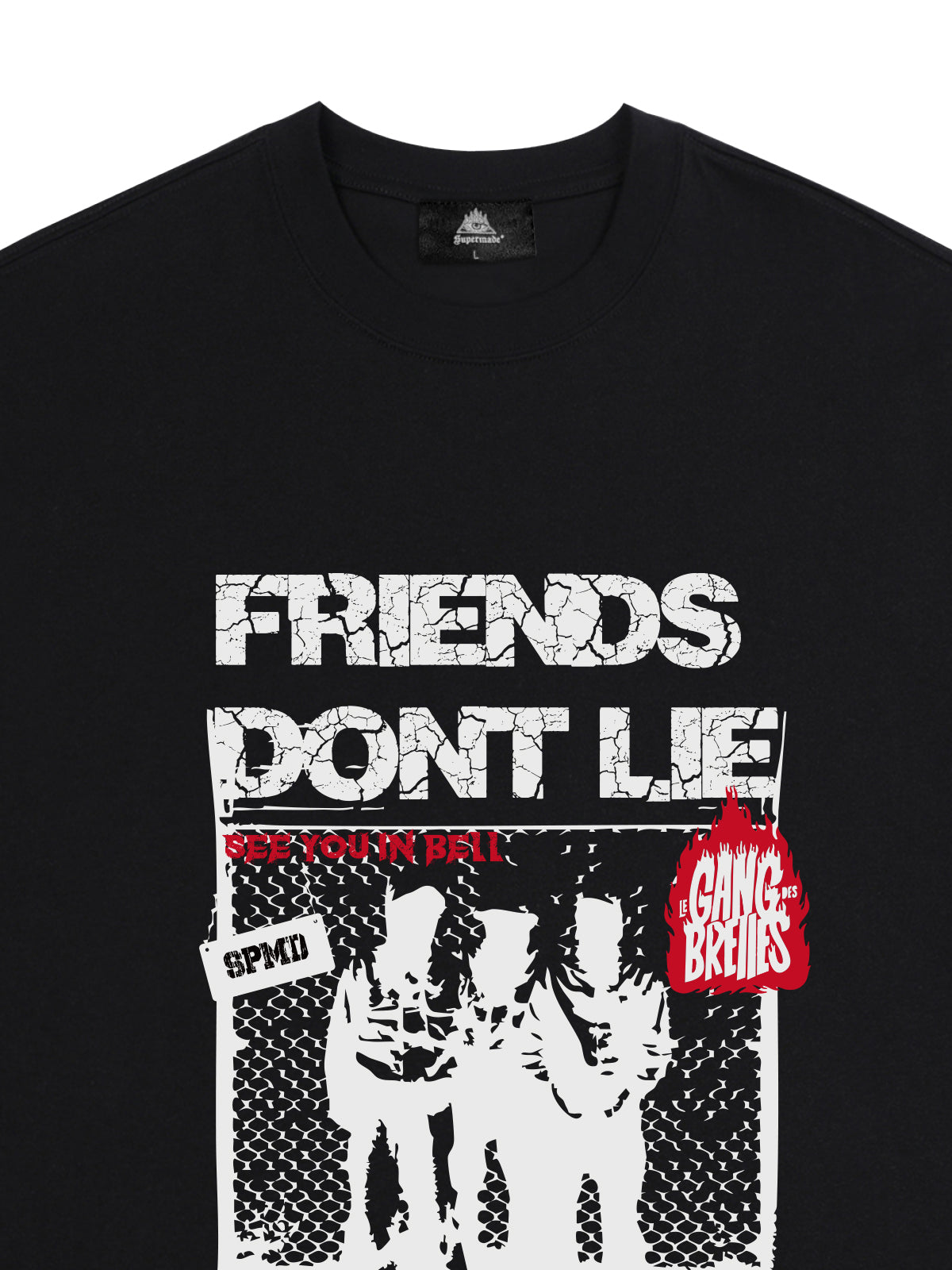 Original "Friends Don't Lie" Print T-Shirt