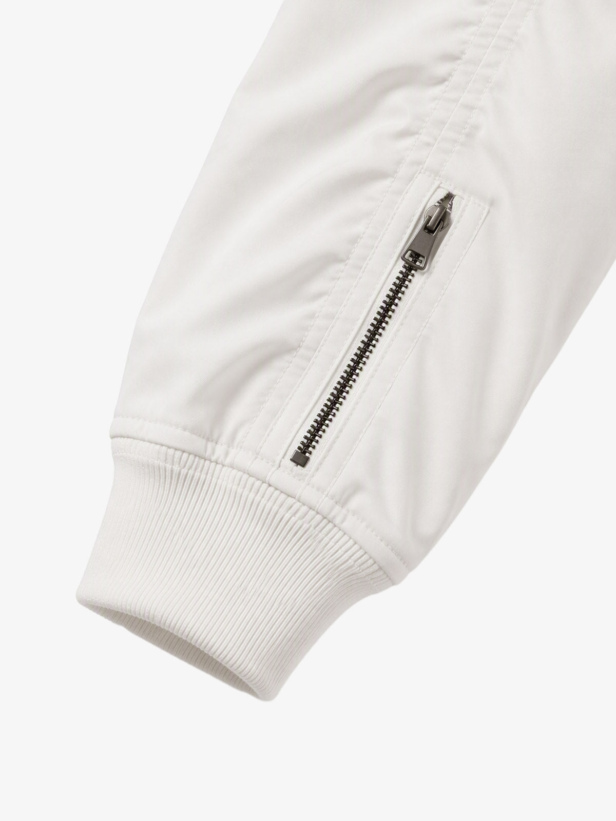 Graphic Cropped Bomber Jacket