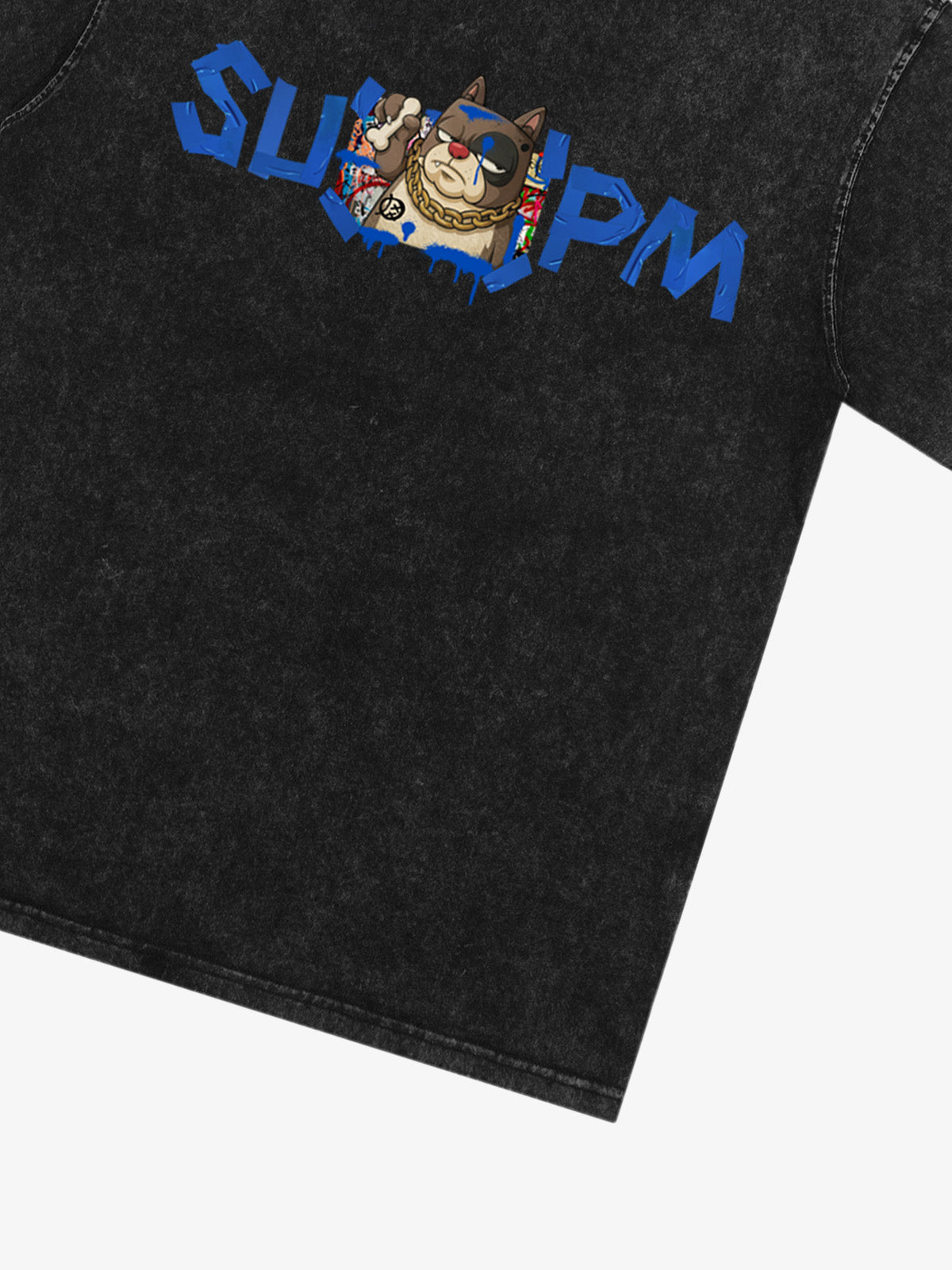 SUPM Graffiti Tape Graphic T-shirt 