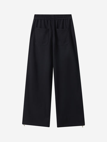 Side Stripe Track Aesthetic Wide Leg Sweatpants