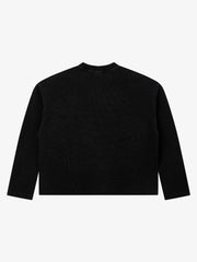 Thorn Silhouette Graphic Washed Waffle Long Sleeve Tee