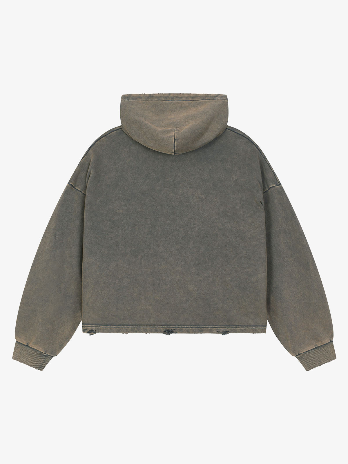 Sudadera con capucha lavada y chillona