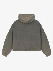 Sudadera con capucha lavada y chillona