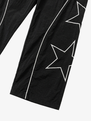 Relaxed Wide-Leg Casual Pants