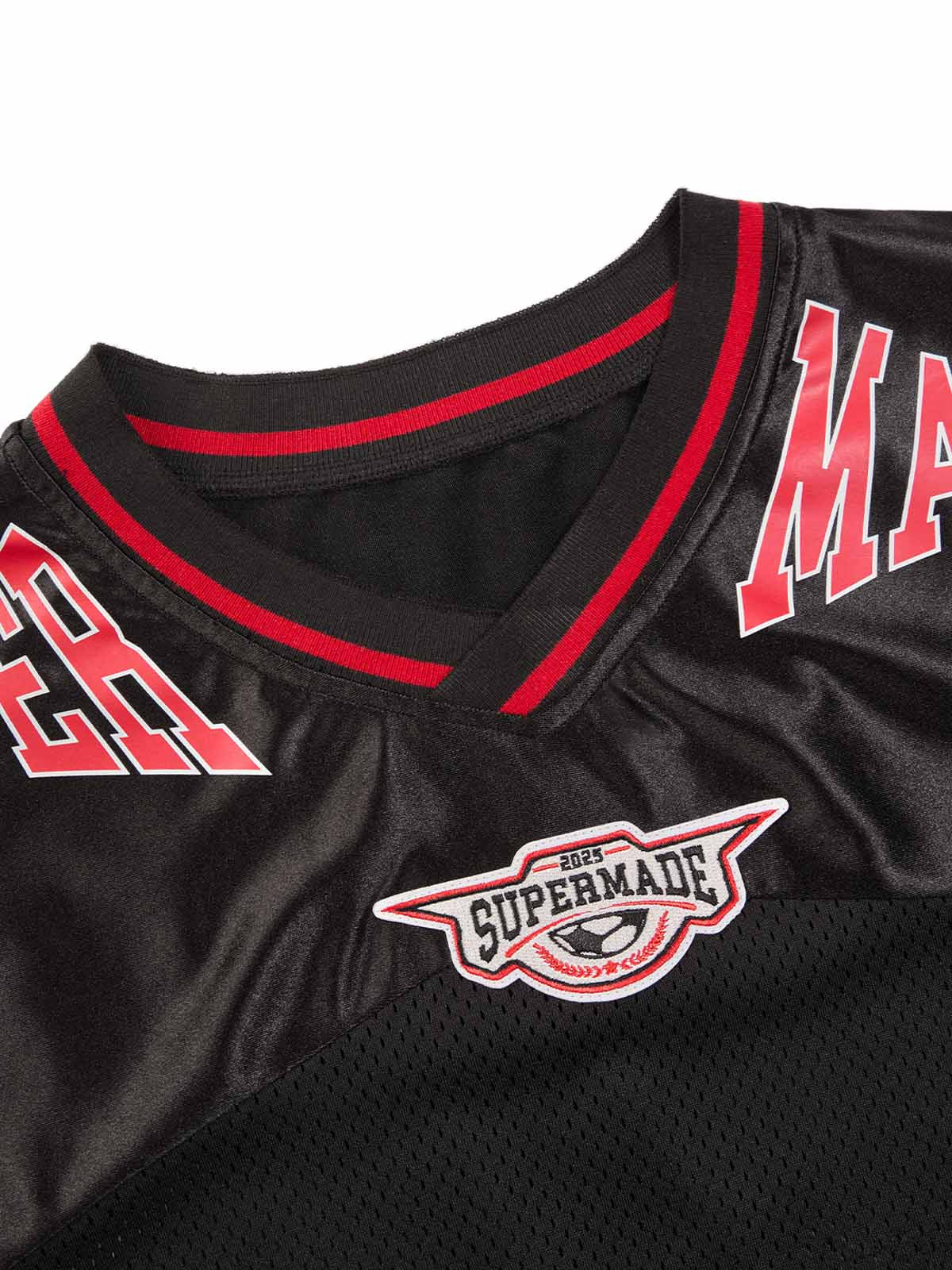 Original Flame Print Football Jersey T-Shirt