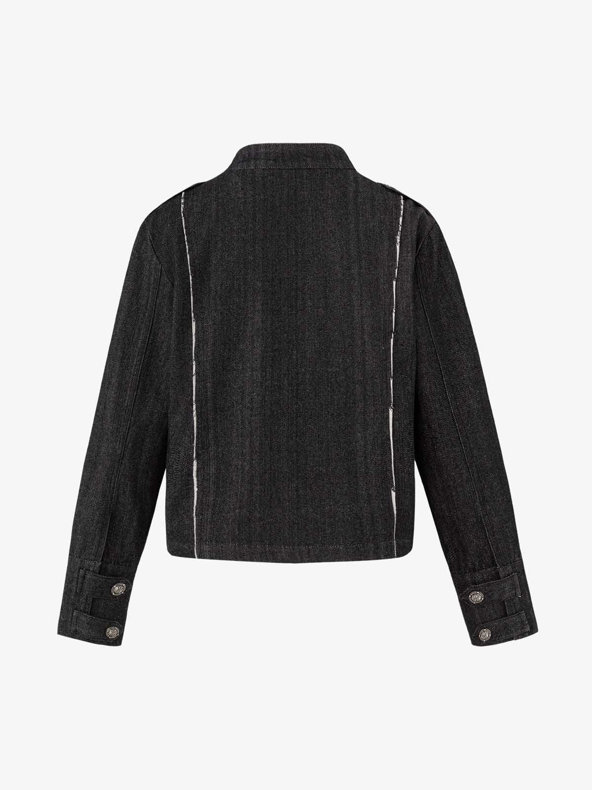 Military Napoleon Denim Jacket