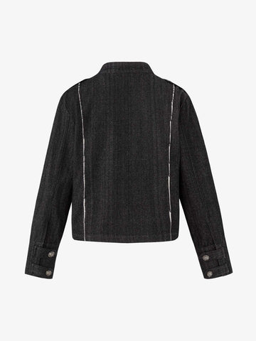 Military Napoleon Denim Jacket