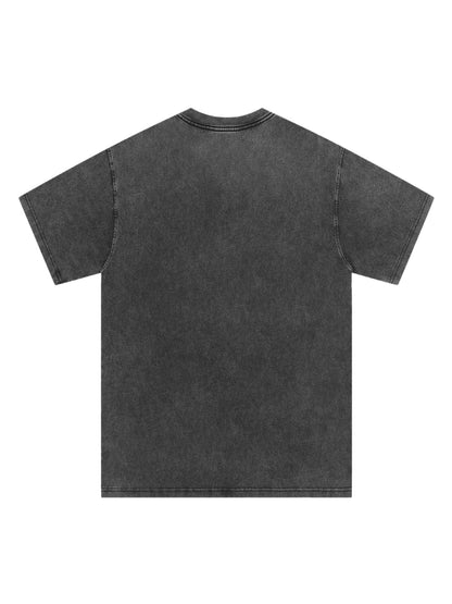 Original Creative Map Flag Print T-shirt 