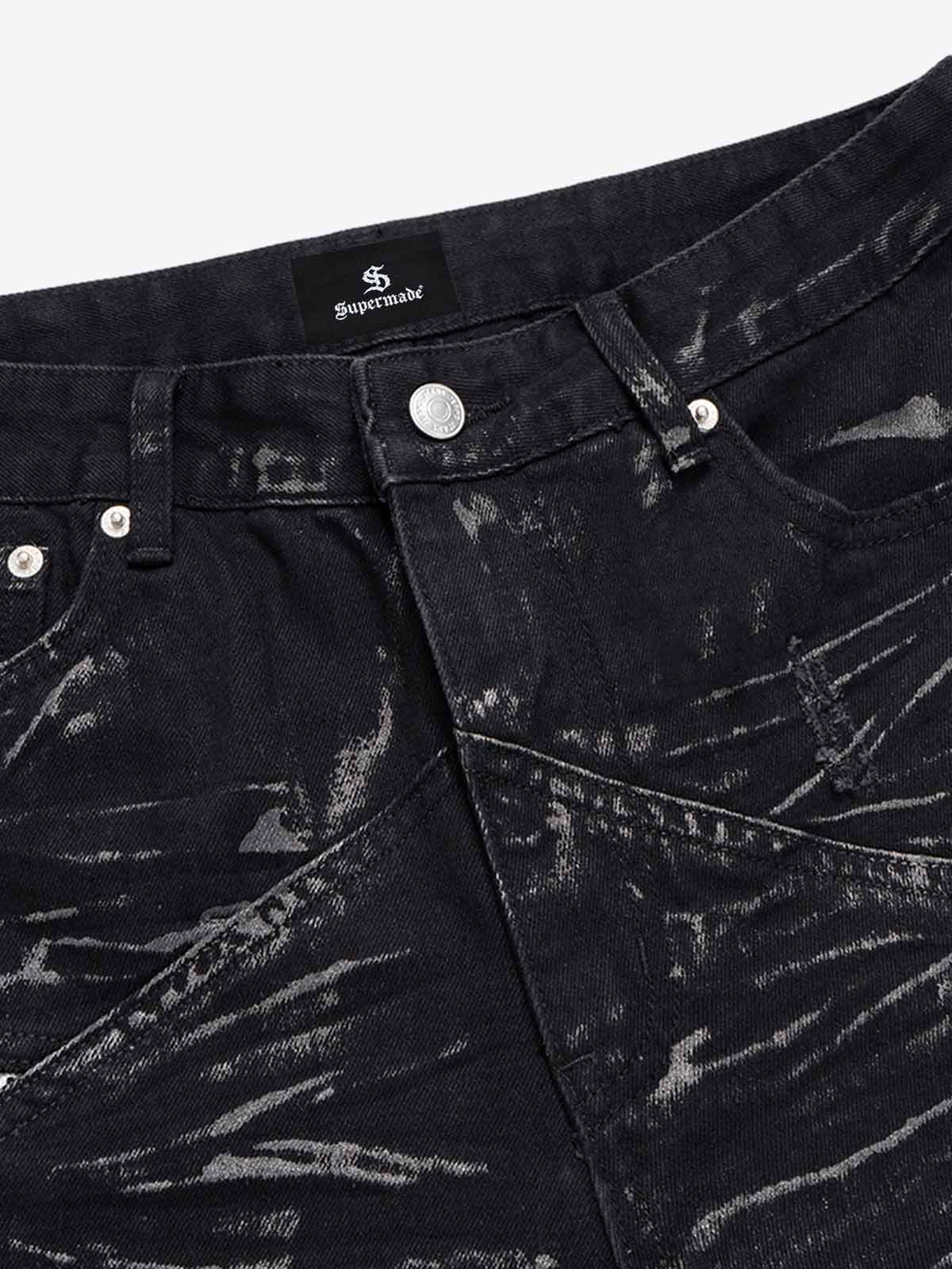 Stylish Star-Embellished Flared Jeans for Women - Perfect for Trendy Outfits 