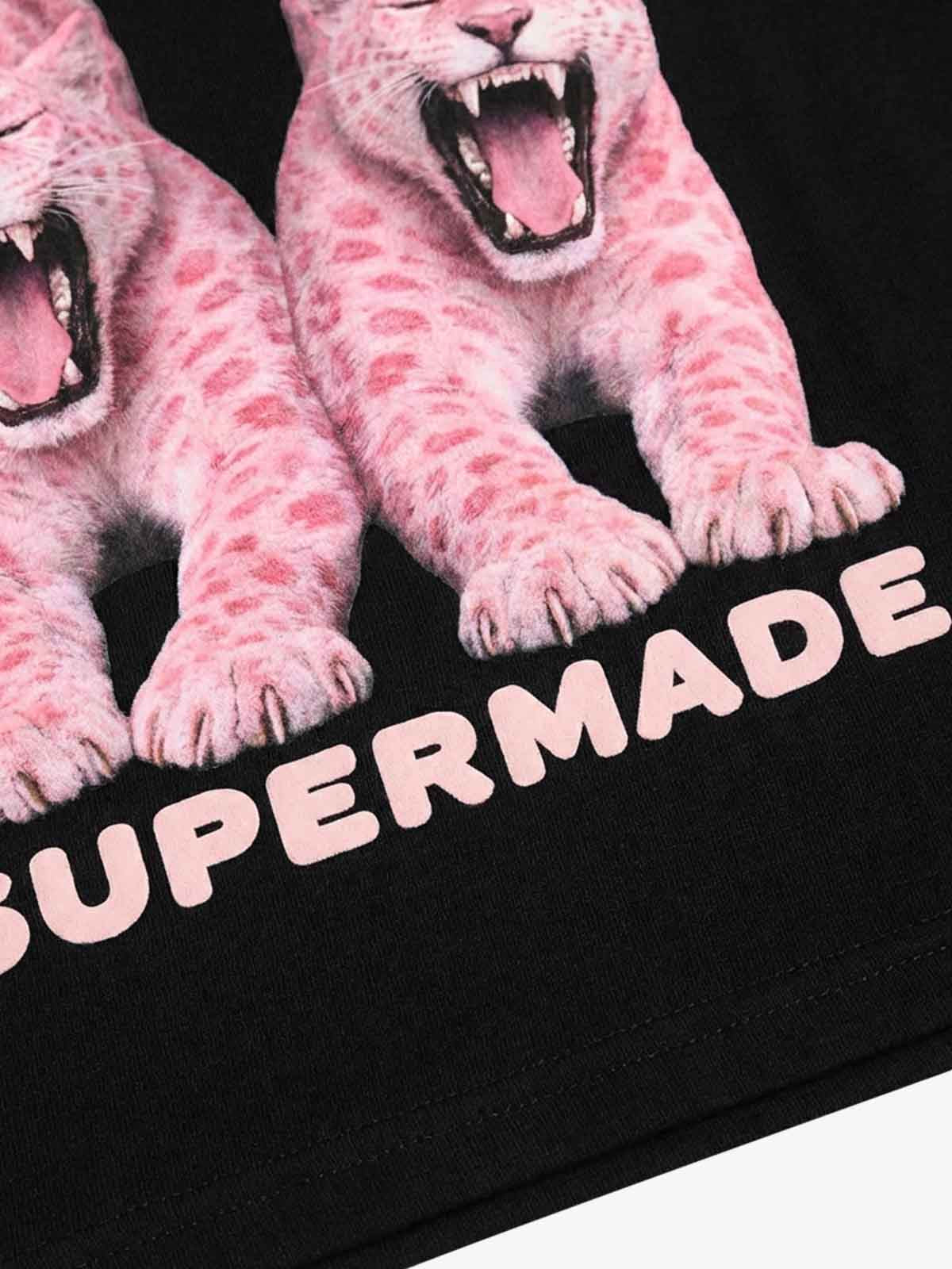 Vintage Pink Leopard Graphic T-Shirt 