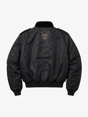 Napoleonic Button Padded MA-1 Bomber Jacket