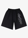 Zip Pocket Embroidered Shorts