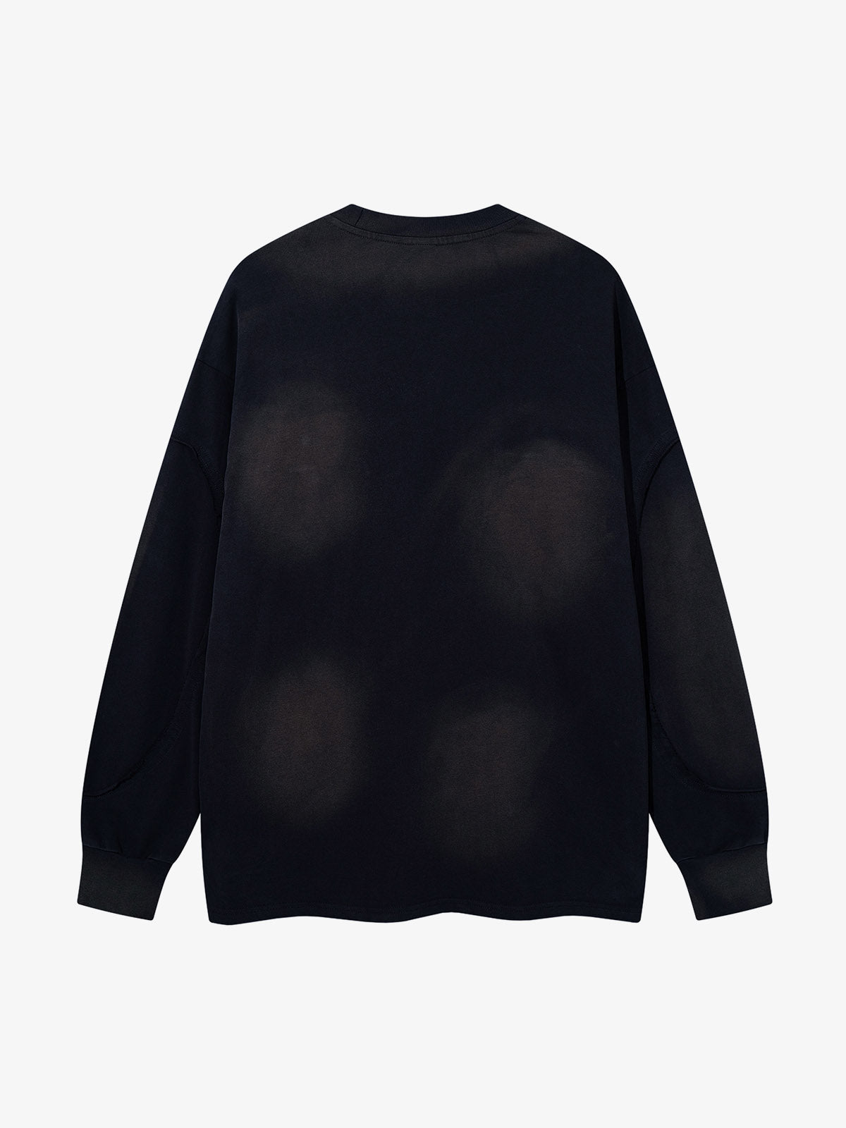 Distressed Washed Pocket Workwear Sweatshirt