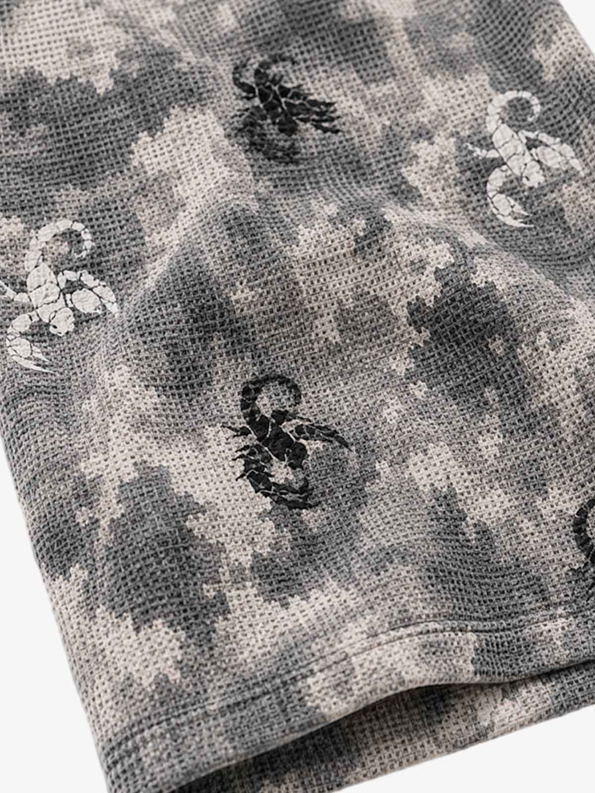 Racing Scorpion Camo Straight-Leg Sweatpants
