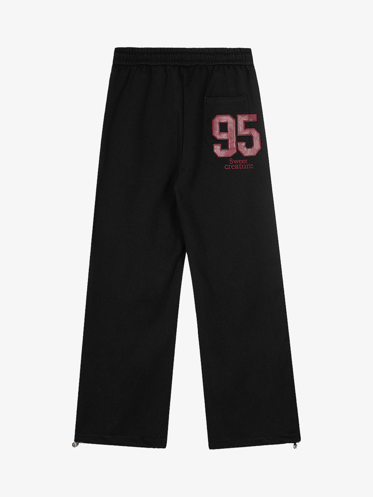Comfortable Loose Fit Sweatpants with Bold Number Design for Casual Wear 