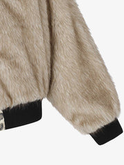Leopard Reversible Faux-Fur Coat