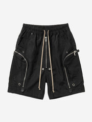 Heavy Zip Functional Techwear Shorts 