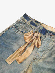 Teddy Bear Decor Pockets Baggy Pants 