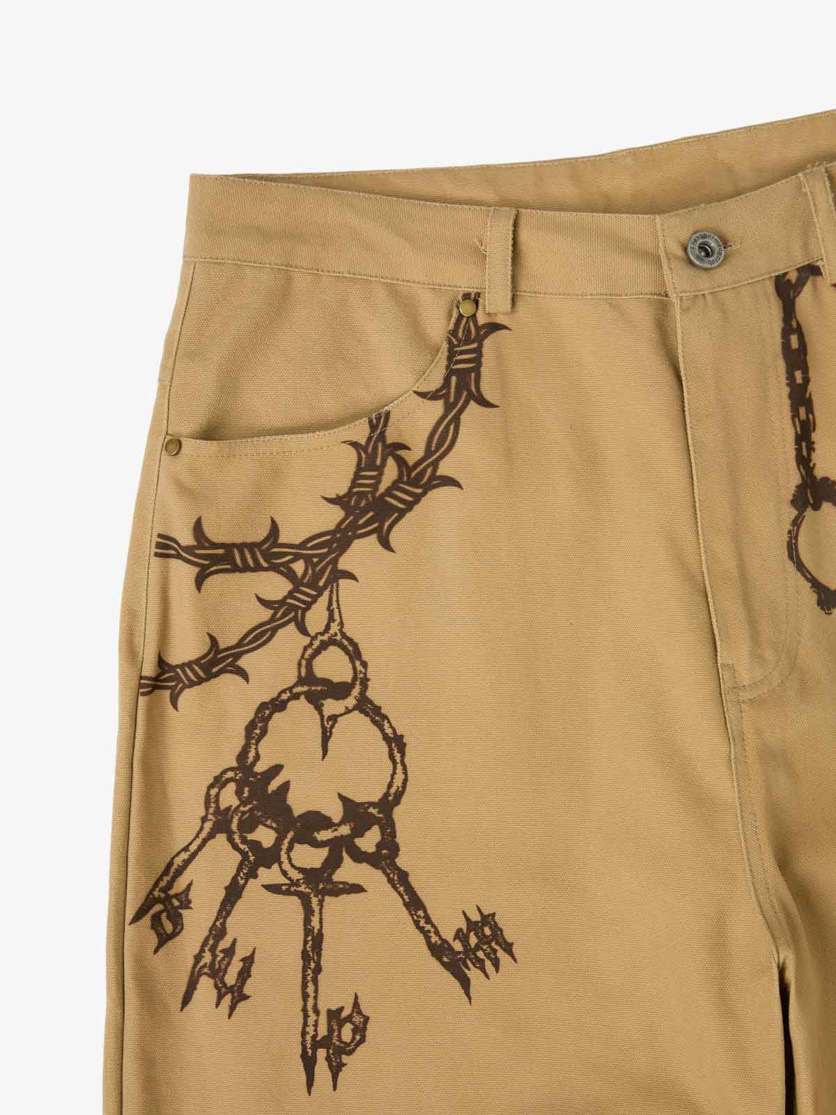 Supermade Retro Slogan Embroidered Canvas Set 