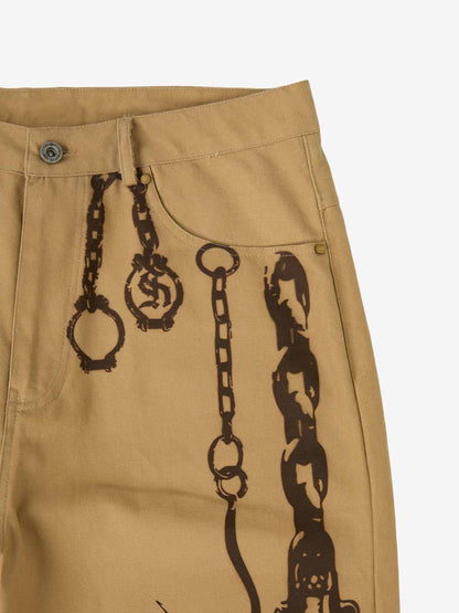 Supermade Retro Slogan Embroidered Canvas Set 