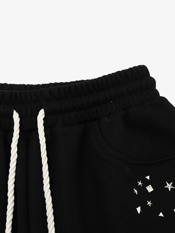 Studded Jersey Sweat Shorts - 2630 