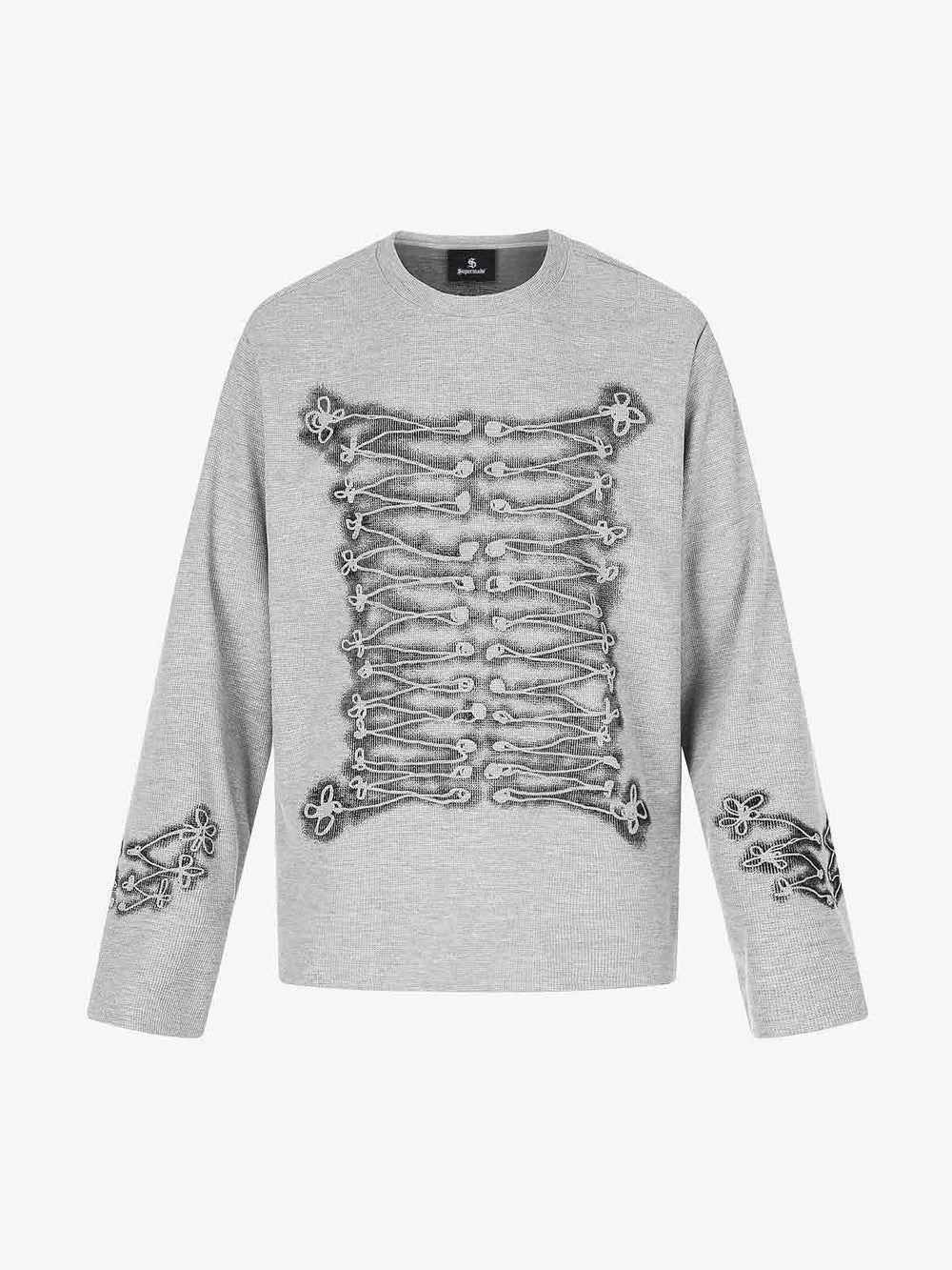 Napoleon Graphic Waffle Long Sleeve Tee