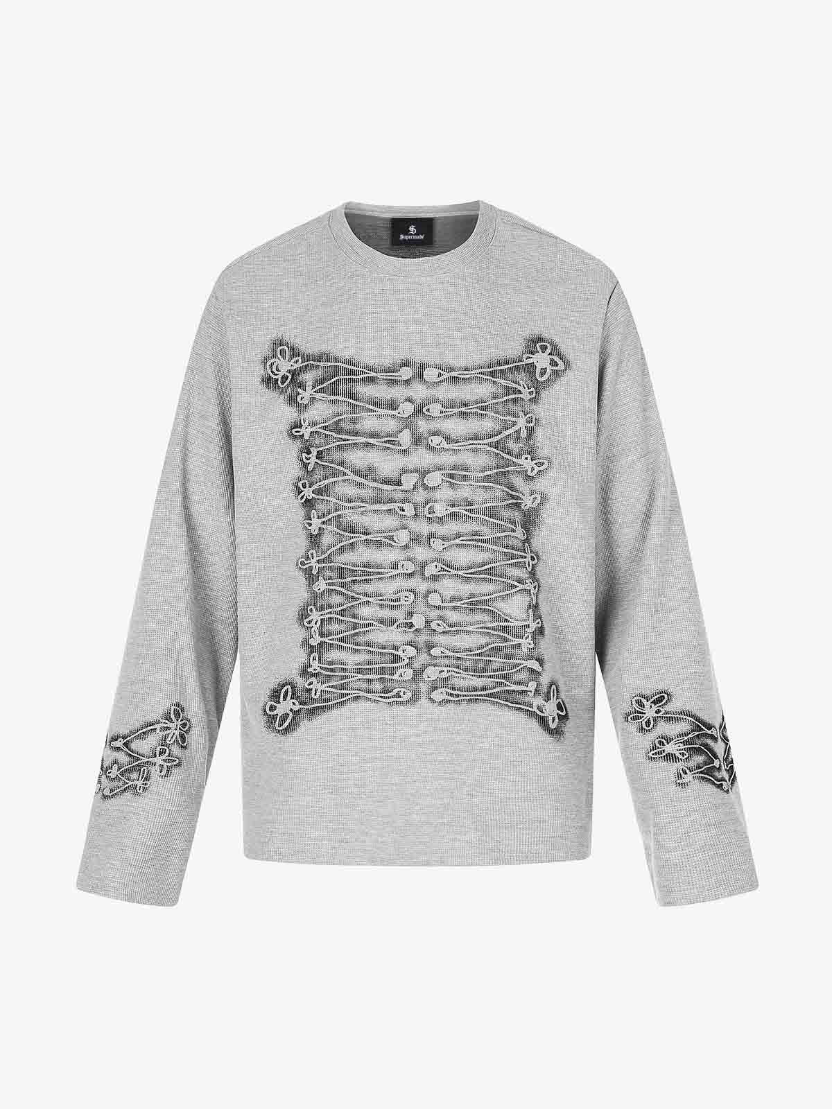 Napoleon Graphic Waffle Long Sleeve Tee