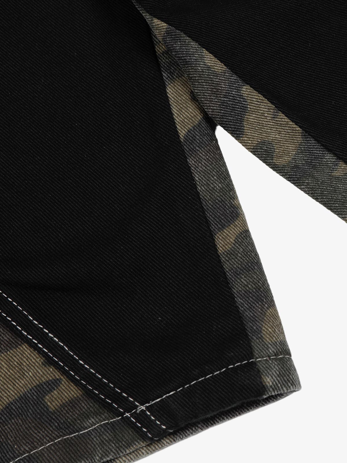 Camo Patchwork Pocket Jorts