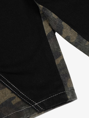 Camo Patchwork Pocket Jorts