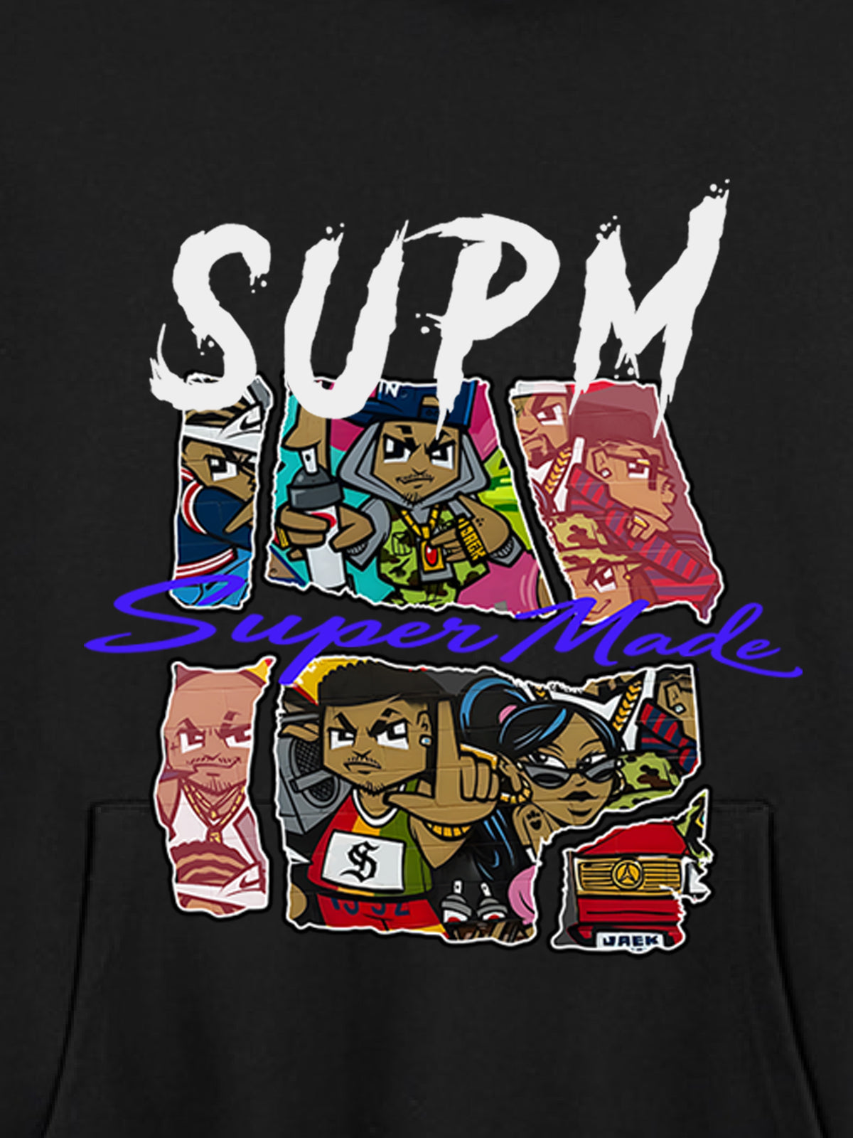 Stylish Graphic Hoodie with Unique Character Design for Casual Wear 