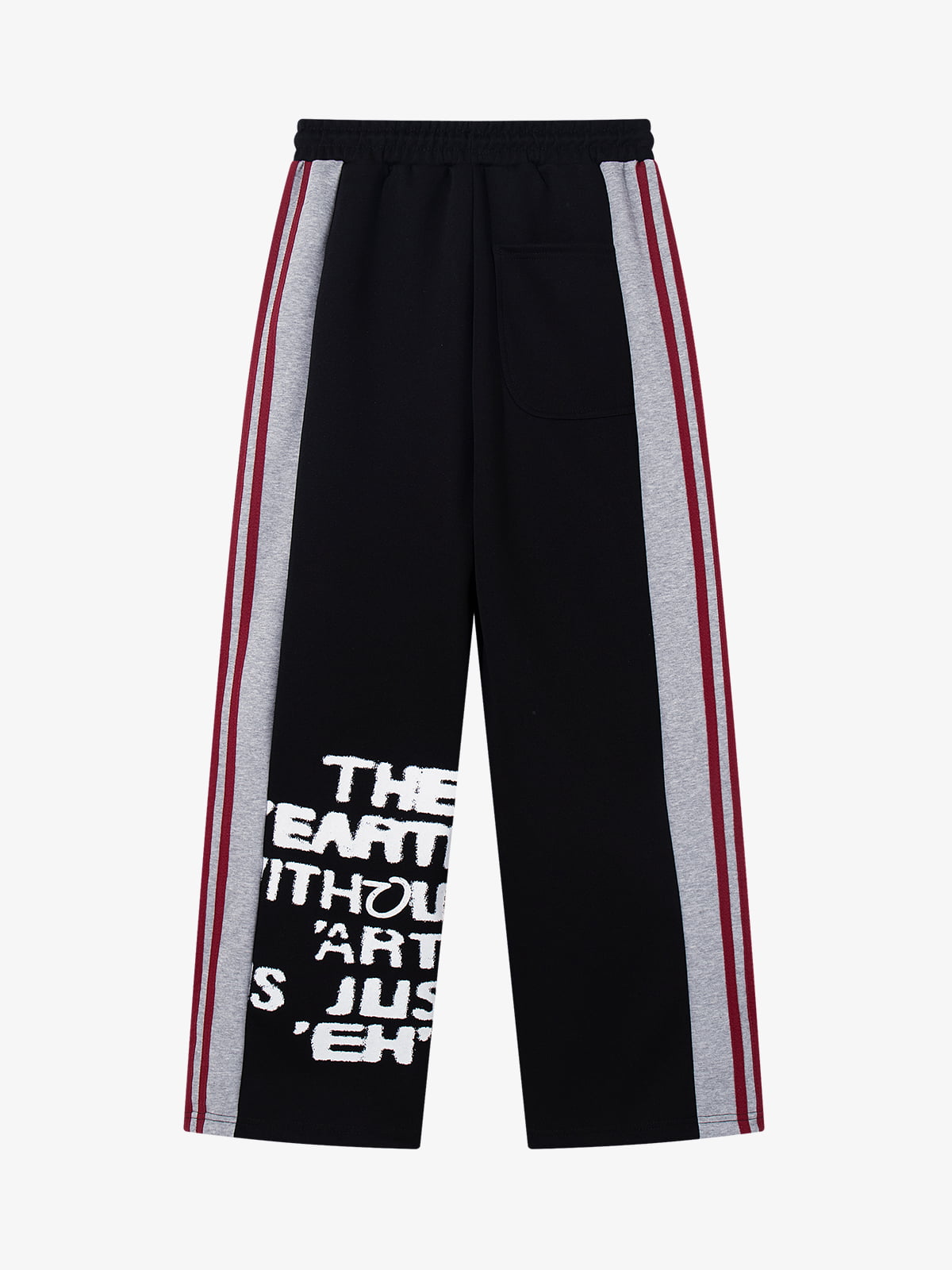 Striped Patchwork Two-Piece Set