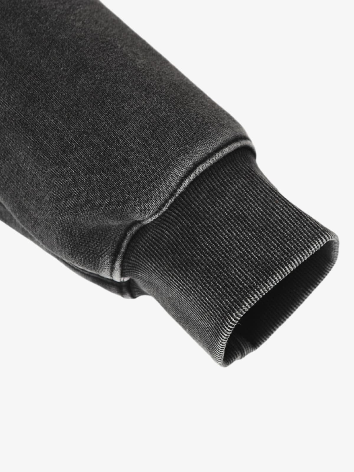 Retro Deconstructed Patchwork Washed Hoodie 