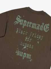 Gothic Skull Spiderweb Graphic T-Shirt 