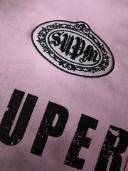 Supermade Vintage Distressed NO.3 Stand Collar Tracksuit 