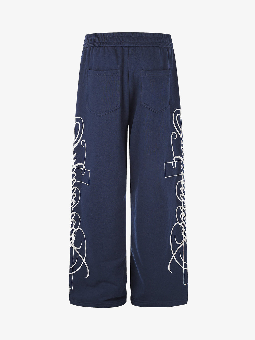 Cross Floral Graphic Sweatpants