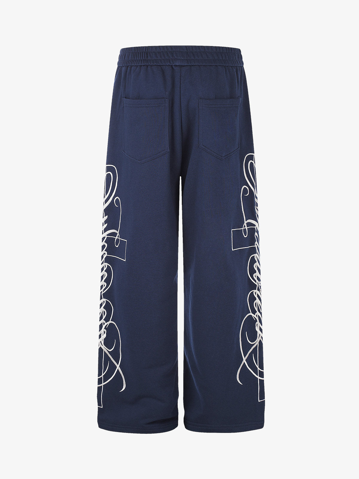 Cross Floral Graphic Sweatpants