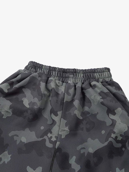 Camouflage Reversible Star Print Sweatpants 