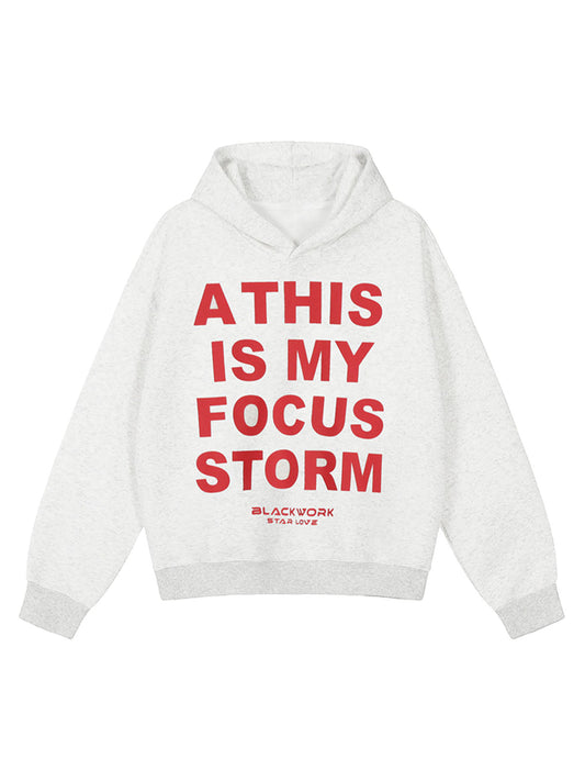 Thesupermade Star Love Printed Hoodie 