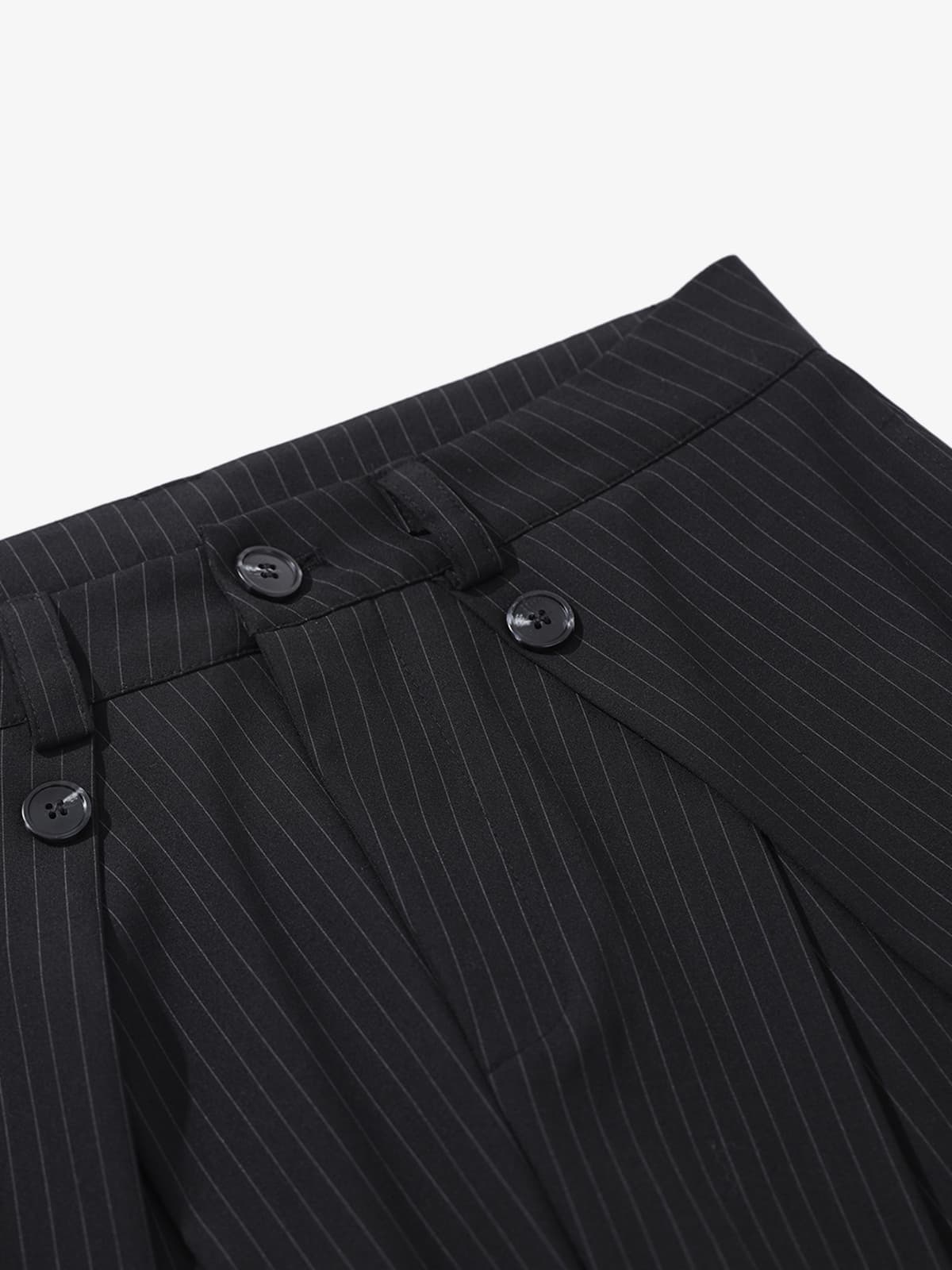 Wide-Leg Striped Trousers for Modern Elegance 