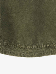 Patch Graphic Cropped Utility Jacket; Army Green / S, Army Green / M, Army Green / L, Army Green / XL, Army Green / 2XL